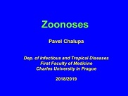 Zoonoses