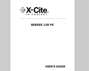 X-cite 120 User Guide